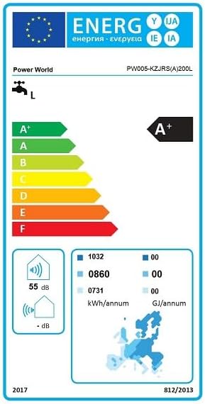 Warmwasser-Wärmepumpe 200 L mit WLAN, R290