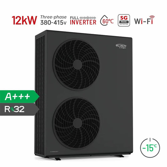 HEAT R32 Luft-Wasser-Wärmepumpe 12 kW, 3-phasig