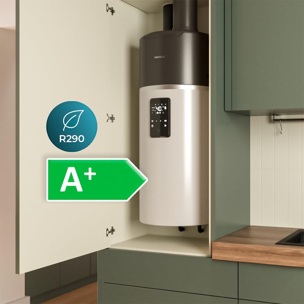 Cecotec AeroThermal 80 Warmwasser-Wärmepumpe, 80 L