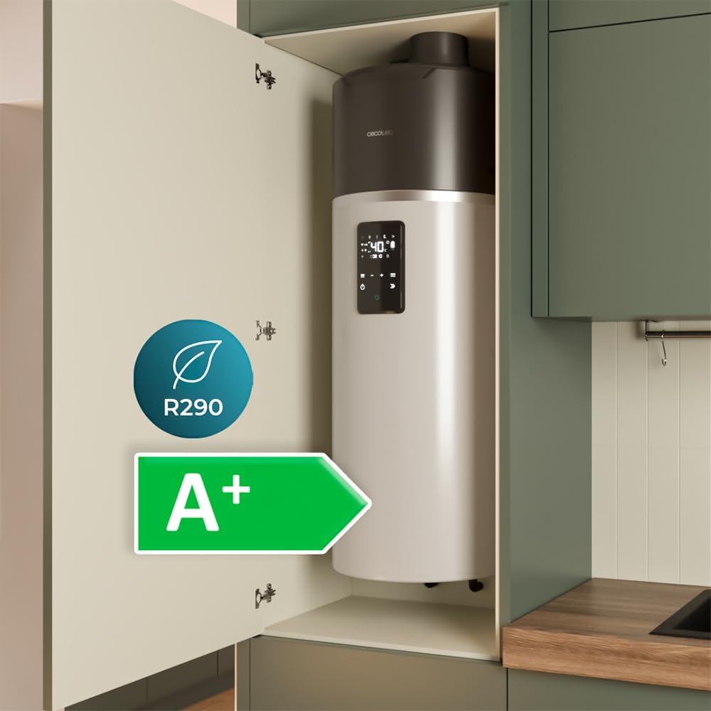 Cecotec AeroThermal 100 Warmwasser-Wärmepumpe, 100 L