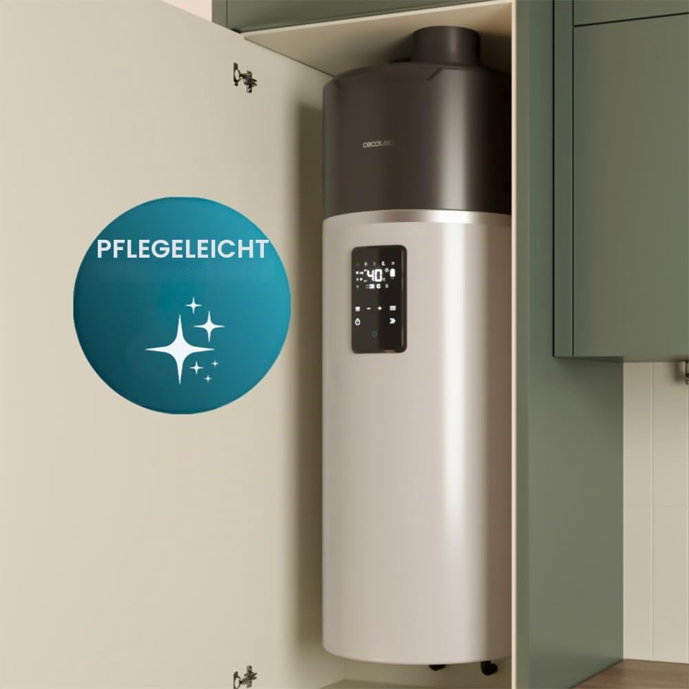 Cecotec AeroThermal 100 Warmwasser-Wärmepumpe, 100 L