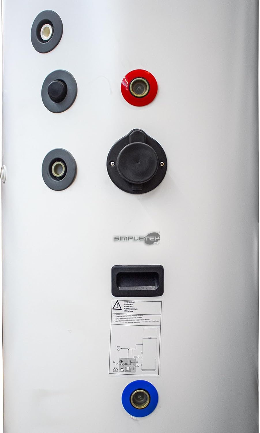 SIMPLETEK 200 L Wärmepumpenboiler für Solaranlagen