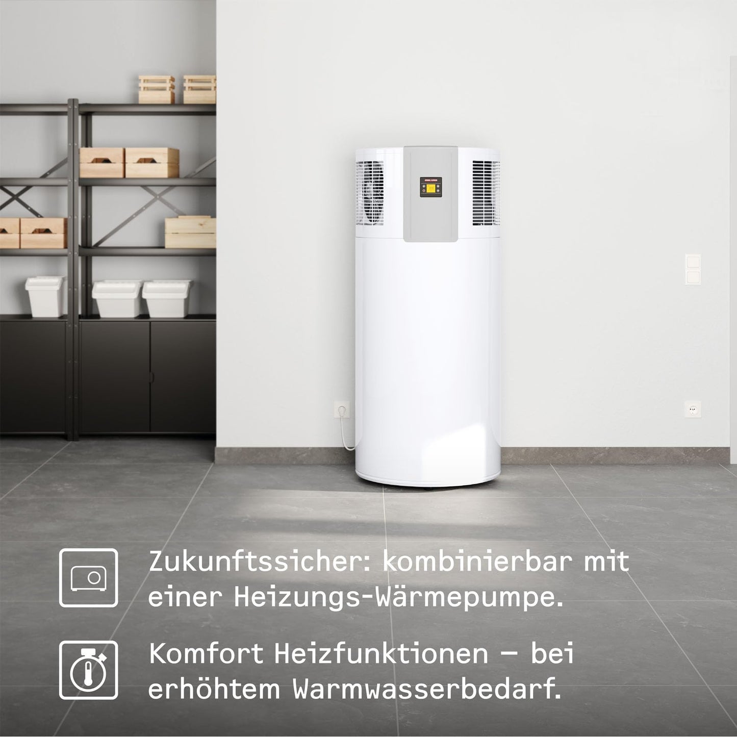 STIEBEL ELTRON WWK-I 300 Plus Warmwasser-Wärmepumpe