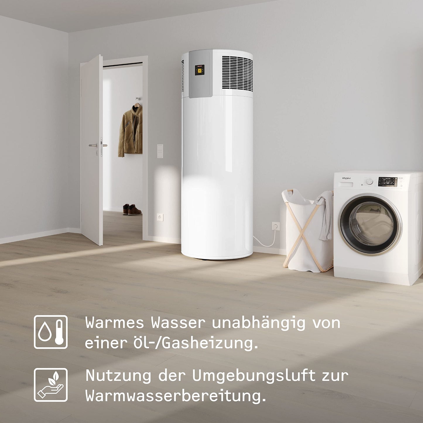 STIEBEL ELTRON WWK-I 300 Plus Warmwasser-Wärmepumpe