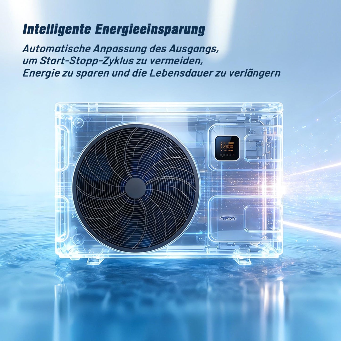 INVERBOOST Elite Pool-Wärmepumpe 12,5 kW mit WLAN