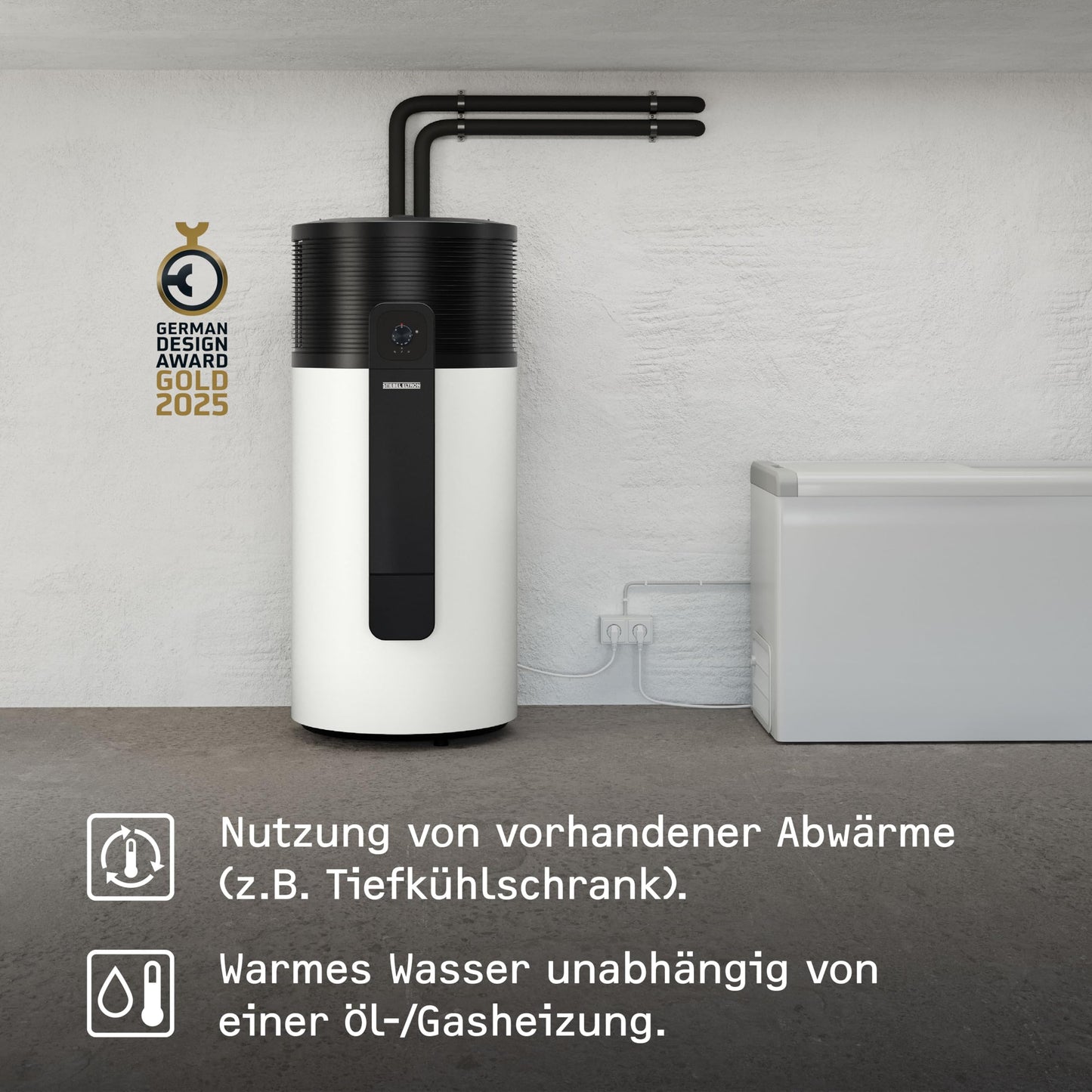 STIEBEL ELTRON WWK-I 300 Plus Warmwasser-Wärmepumpe