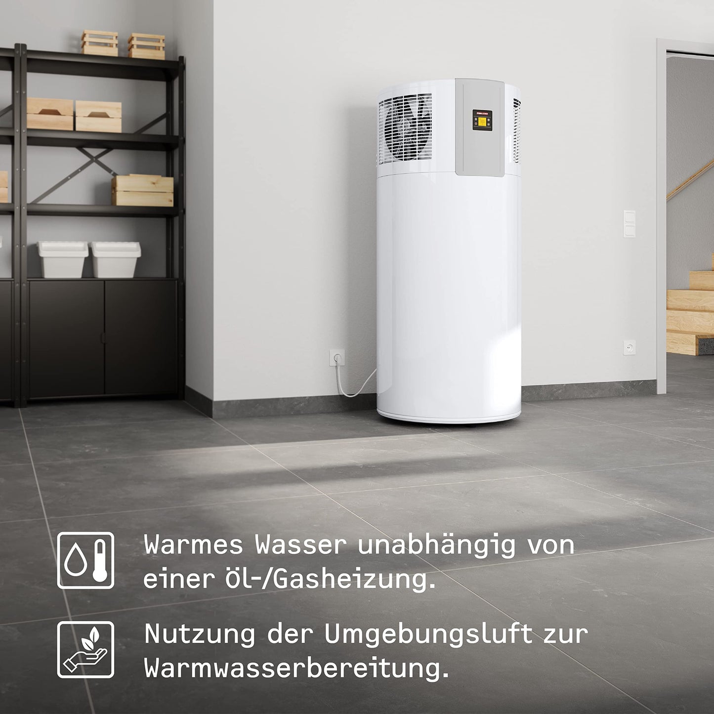 STIEBEL ELTRON WWK-I 300 Plus Warmwasser-Wärmepumpe