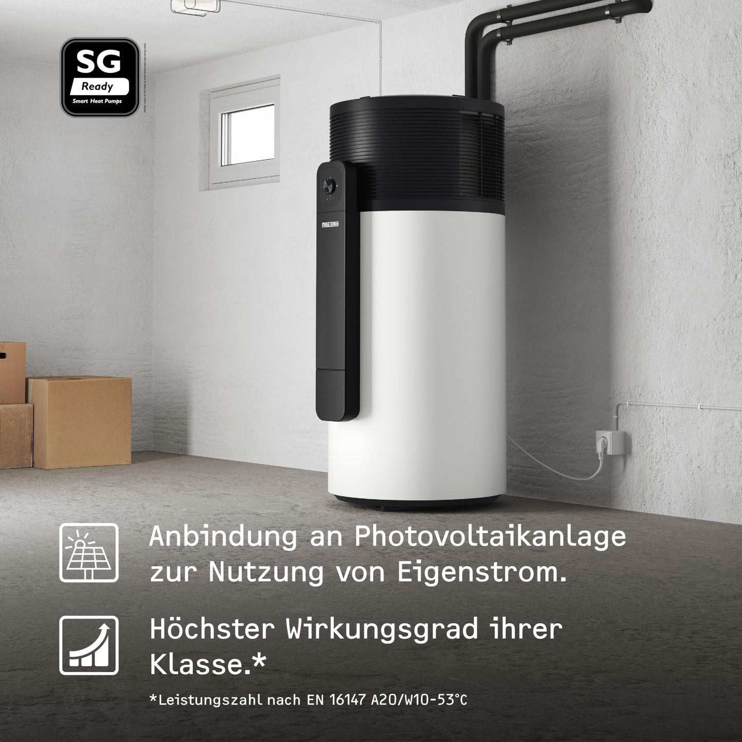 STIEBEL ELTRON WWK-I 300 Plus Warmwasser-Wärmepumpe