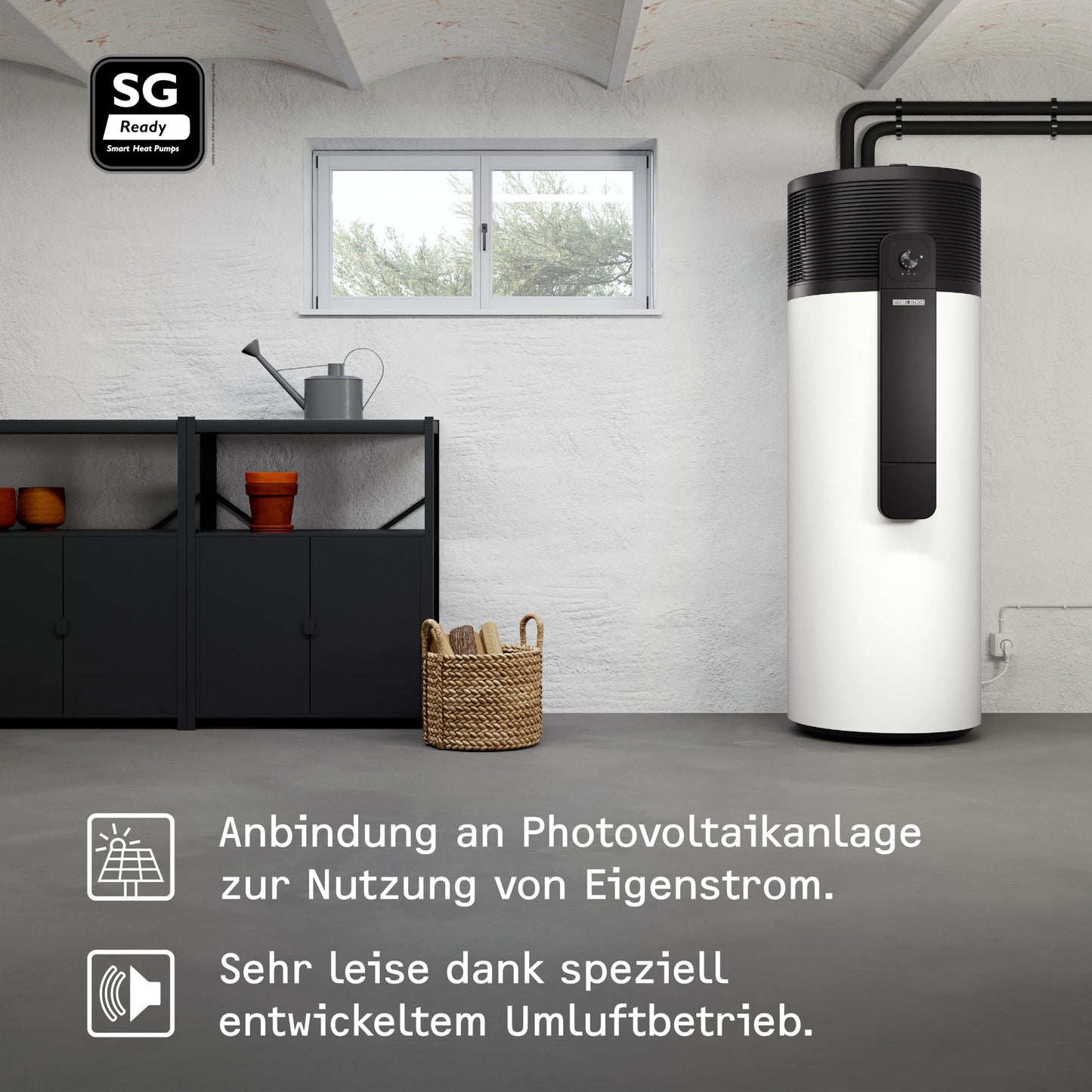 STIEBEL ELTRON WWK-I 300 Plus Warmwasser-Wärmepumpe