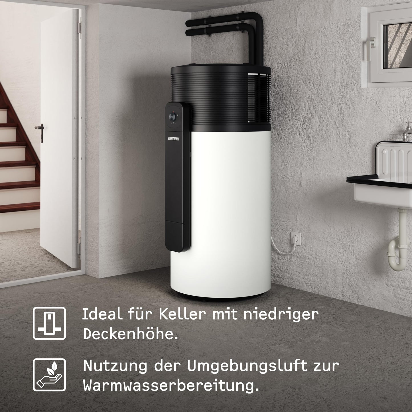 STIEBEL ELTRON WWK-I 300 Plus Warmwasser-Wärmepumpe